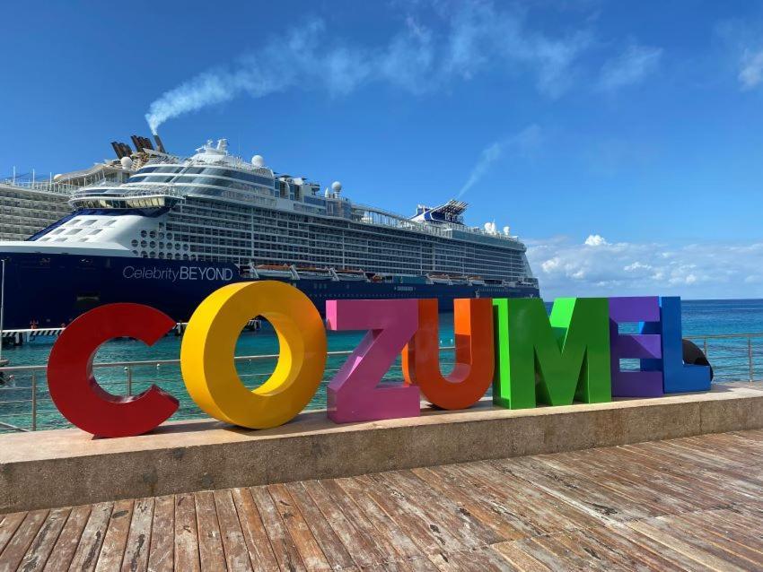 Villas Mar Turquesa Cozumel Bagian luar foto